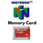 Sell Nintendo 64 Memory Card Plus – High-Capacity N64 Save Accessory
